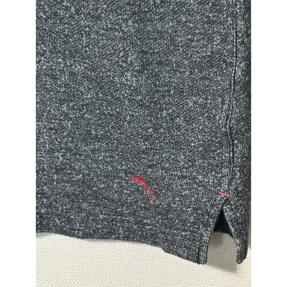 Tommy Bahama Men's Light Weight Sweater Gray Long Sleeve  Size‎ XL
